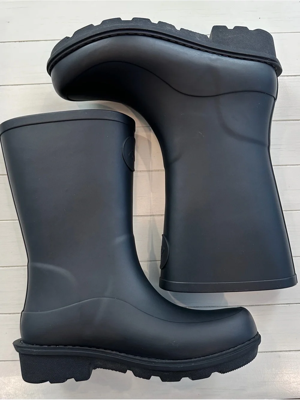FitFlop Wonderwelly Kids Junior Unisex Rainboots - Matte Black